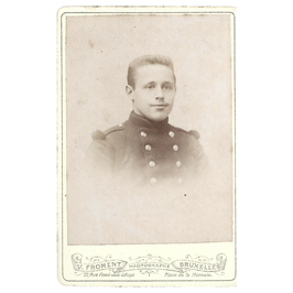 CDV Belgisch soldaat - Brussel