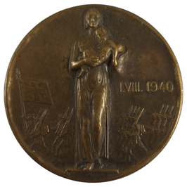 Zwitzerland - Medaille 'I.VIII.1940'
