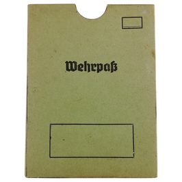 Wehrmacht - 'Wehrpaß' - hoes