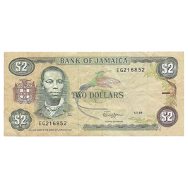 Jamaica - Two Dollar  - 1989