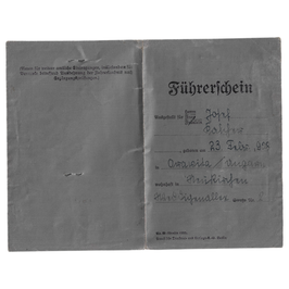 Deutsches Reich - Führerschein