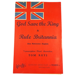 God Save the King & Rule Britannia - partituur