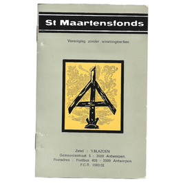 Ledenboekje - St. Maartensfonds