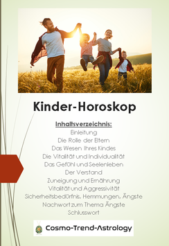 Kinderhoroskop für Eltern