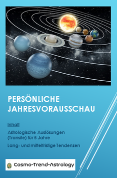 Ihre persönliche Jahresvorausschau für 5 Jahre