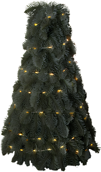 Nobilis Kerstboompje met led verlichting (Large)