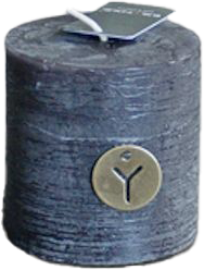 Rustic Candle Black
