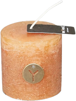 Rustic Candle Honey Brown