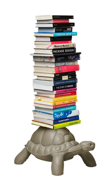 Qeeboo Schildkröte Bücherregal - taupe
