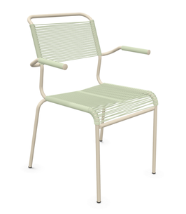 SCHAFFNER Sessel Säntis - pastellgrün 64-pastellsand 15
