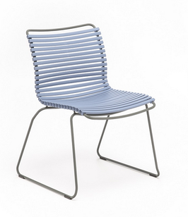 HOUE Stuhl Click ohne Armlehne - Taubenblau