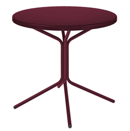 SCHAFFNER Tisch Pix rund 60 cm - bordeaux 38