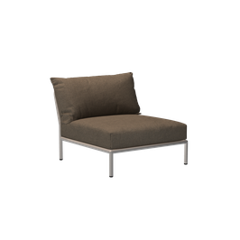 Houe Level 2 Chair - Gestellfarbe weiß - Sunbrella Heritage