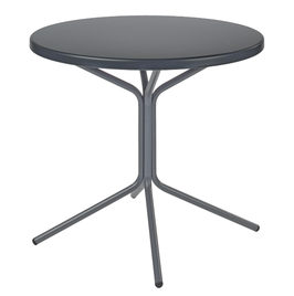Schaffner Tisch Pix rund 80 cm - graphit 73