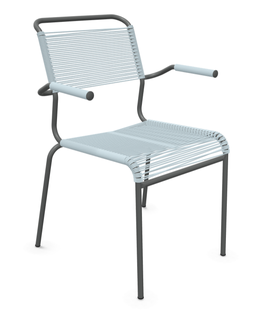 SCHAFFNER Sessel Säntis - pastellblau 51-graphit 73