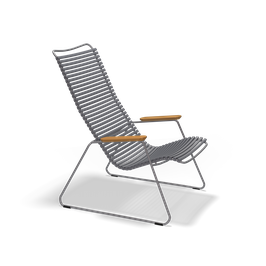 HOUE Loungestuhl Click - Dark grey 70