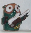 Búho guitarra eléctrica