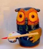 Búho pintor