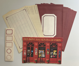 French Shop Mini Letter Set  スーベニアショップ　PINK-460