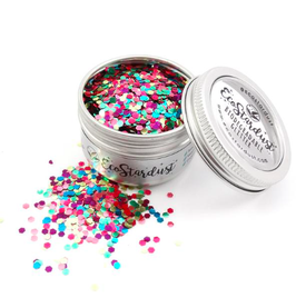 EcoStardust Festive Biodegradable Trio-Glitter, Balm, Brush Set