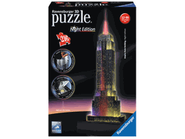 3D Puzzle Empire State Building bei Nacht – 12566