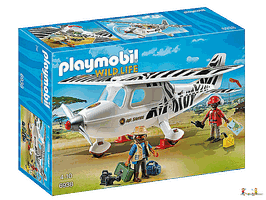 Playmobil Wild Life Safari Flugzeug 6938