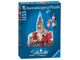 Silhouette Puzzle Big Ben London – 16155