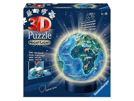 3D Puzzle Nachtlicht Erde bei Nacht – 11844