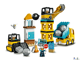 Lego Duplo Baustelle mit Abrissbirne (10932)