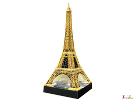 3D Puzzle Eiffelturm bei Nacht (12579)