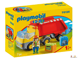 Playmobil 1.2.3 Kipplaster 70126