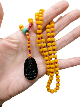 MALA BUDDHA NERO