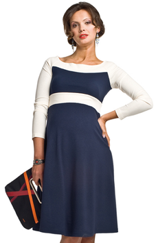 Torelle Maternity Dress "Nicole" - Navy Blue