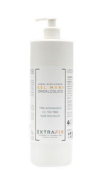 GEL MANI IDROALCOLICO EXTRAFIX® - SENZA RISCIACQUO - flacone 1000ml