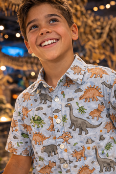 Modelo: CA-25-021 DINOS GRISES Y CAFES