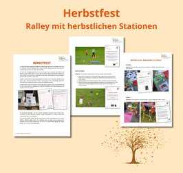 Planung und Durchführung eines Herbstfestes mit Rallyestationen mit oder ohne Pony