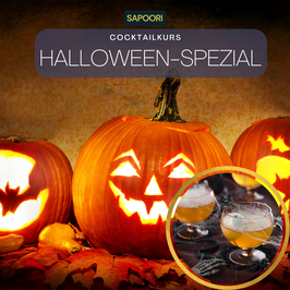 Halloween-Cocktailkurs/ Sa. 01.11.2025 / 20-23 Uhr