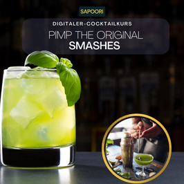 Smashes online Cocktailkurs Termin: Mi.27.09.2023 19:00-20:30 Uhr