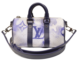 Louis Vuitton Keepall XS Bandoulière Monogram Watercolor Blue