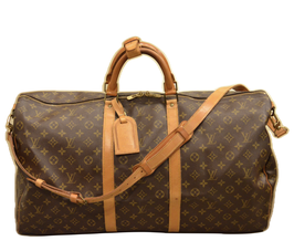 Louis Vuitton Keepall Bandoulière 60 Monogram Canvas Reisetasche Vintage Rare