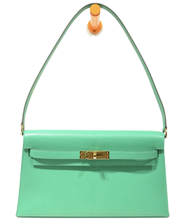 Hermès Kelly Elan Chevre Chamkila 6W Menthe