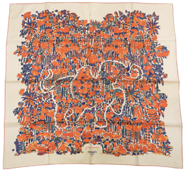 Hermès Carré „Légende Moghole“