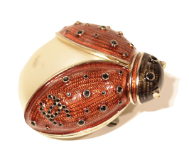 Chanel Vintage Käfer Brosche