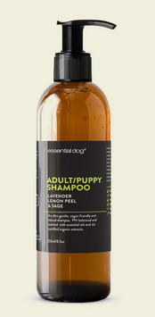 Natural Dog Shampoo for Puppies & Adults (Lavender, Lemon Peel & Sage)