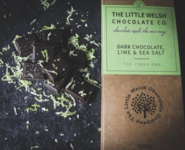 DARK CHOCOLATE, LIME & ANGLESEY SEA SALT