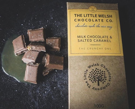 MILK CHOCOLATE & SALTED CARAMEL