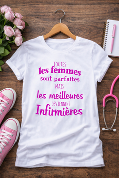 Tee-shirt original pour une infirmière