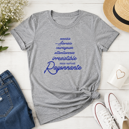 Tee-shirt femme rayonnante