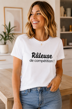 Tee-shirt râleuse de compétition