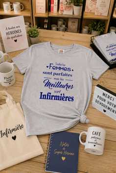 Tee-shirt meilleure infirmière